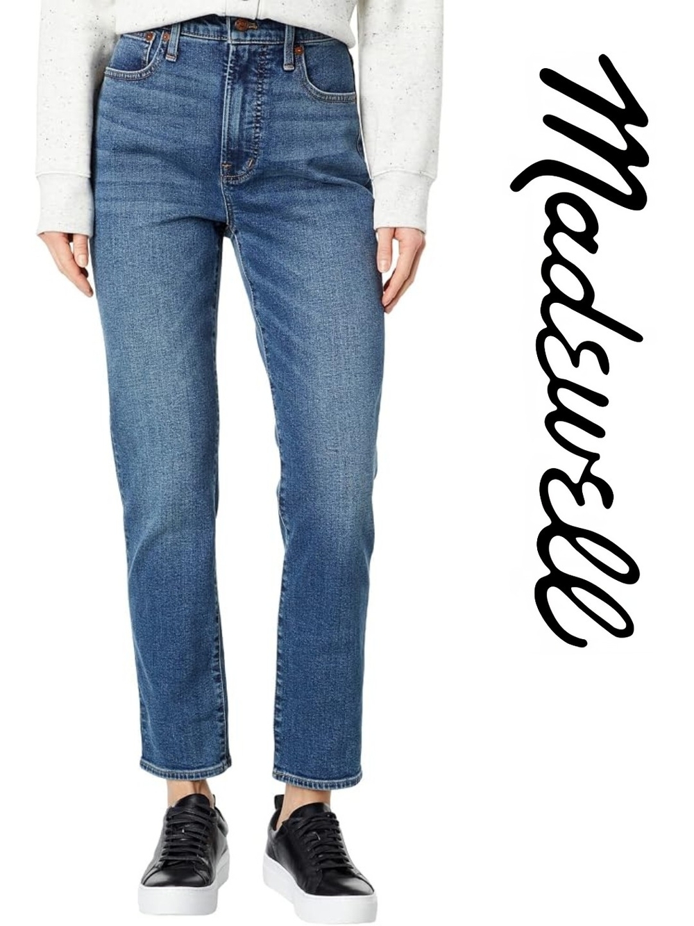 Madewell Cozy PVJ in Medium Indigo Arland Wash Size 25